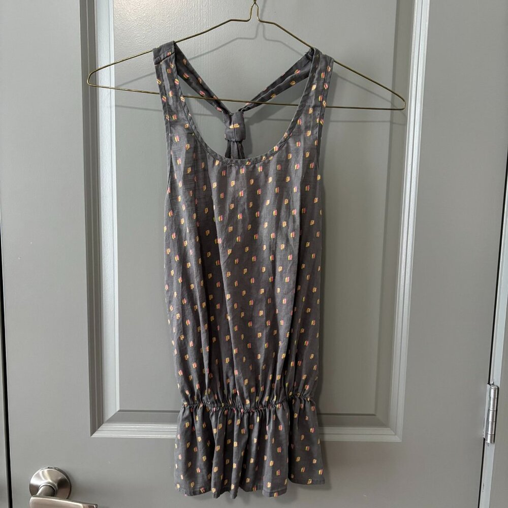 100% Cotton Casual Racerback Low Tank